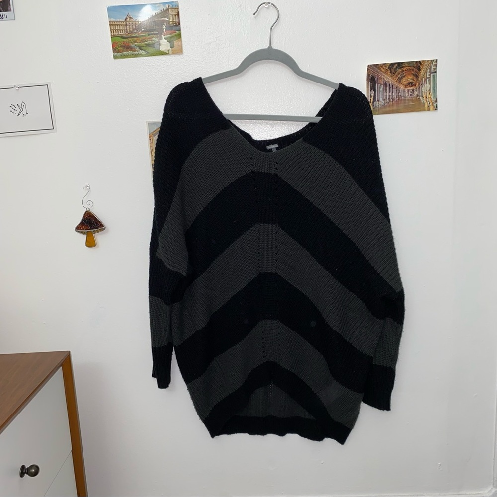 slouchy sweater
